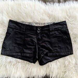 3 for $20! Empyre Black Chino Skater Shorts